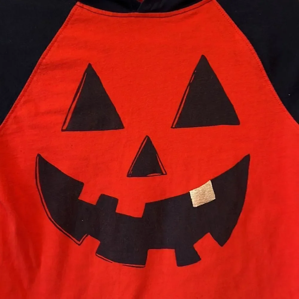 Gymboree size medium kids hooded Halloween shirt.